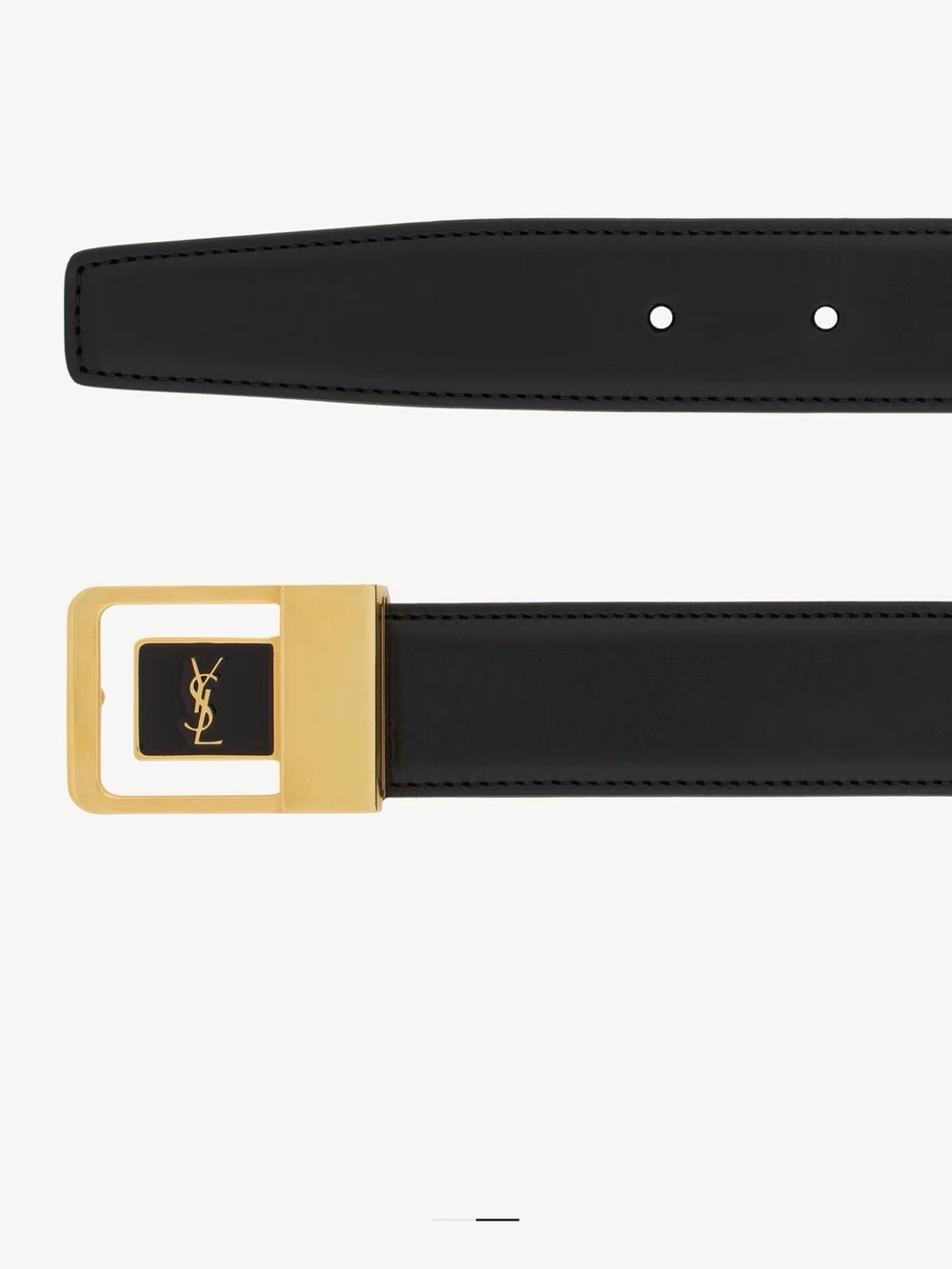 YSL YVES SAINT LAURENT LA 66 BUCKLE BELT - Picture 6 of 10